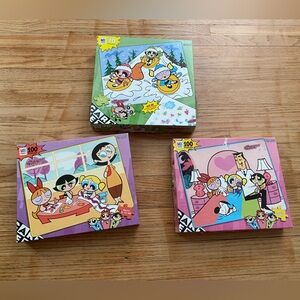 Cartoon Network Puzzle Set - Green, Pink, Purple, Blue